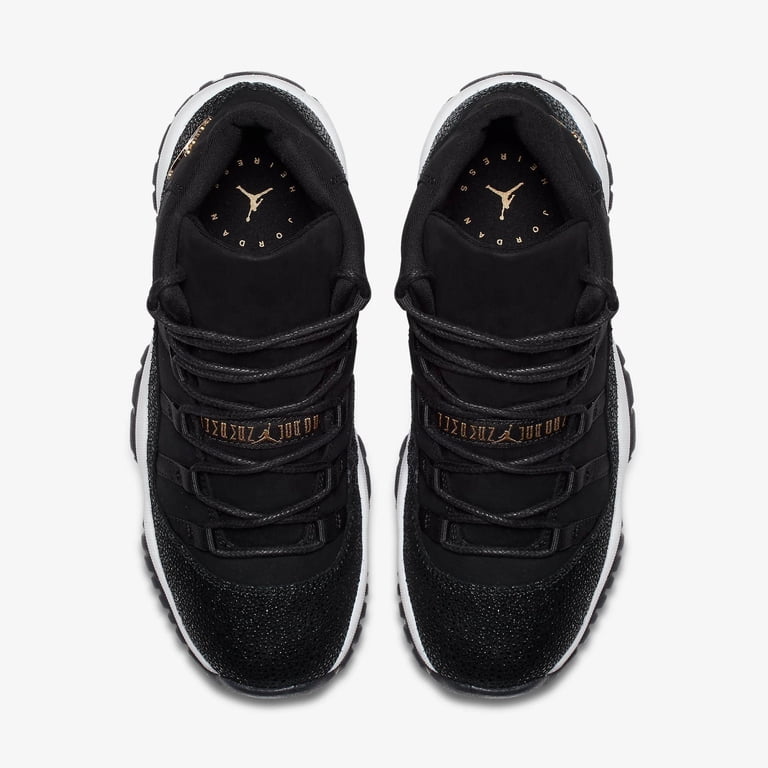 Kids Air Jordan 11 XI Retro GS Premium Heiress Black  display picture 1