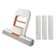 thumbnail image 1 of Mini trapeador autoapretable, súper absorbente, 5.9 x 5 x 1.2 pulgadas, esponja para trapear encimeras de cocina Blanco Naranja, 1 of 8