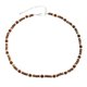 thumbnail image 1 of Estilo Bohemio Collar de cuentas de madera Collar de los hombres de verano de playa Sufer Collar para hombre Collar blanco Collar de playa Jewely Regalos para los niños Marrón Collarbone Cadena, 1 of 7