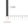 thumbnail image 4 of Cable de silicona 14 AWG Unique Bargains Hilos eléctricos alambre de Cobre 16 pies negro, 4 of 4