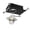 Haze, variant on R3ARDL-F827-BK-WAC Lighting-Aether-22.5W 40 degree 1 LED Round Invisible Trim in Contemporary Style-5.25 Inches Wide by 3.88 Inches High-Black