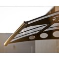 thumbnail image 2 of CANOPIA by PALRAM Herald 5 ft. x 7 ft. Door and Window Fixed Awning - Grey, 2 of 9