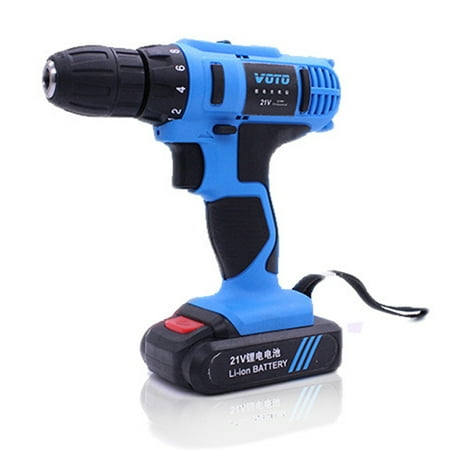 Rechargeable Electric Drill Cordless Screwdriver Set Mini Multi-functional Household (Best Household Cordless Drill)