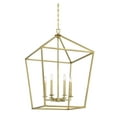 thumbnail image 3 of Savoy House 1-322-6-322 Townsend 6 Light Foyer Pendant in a Warm Brass Finish (24" W x 36.5" H), 3 of 5