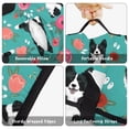 thumbnail image 6 of Border Collie Dog and Flower Florals Toddler Nap Mats for Kids Preschool,Sleeping Mat Bag or Kids,Toddler Sleeping Bag,Toddler Nap Mat or Daycare, 6 of 6