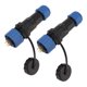 thumbnail image 5 of Conector impermeable SI, 2 piezas SD16 IP68 Conector impermeable S Conector hembra Enchufe macho Aspecto llamativo, 5 of 9