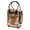 Rose Gold, variant on CleverMade 62L Collapsible Rolling Tote Cart, Black
