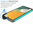 thumbnail image 3 of Galaxy A13 5G Case, Samsung A13 5G Sturdy Case, [Tmajor] Galaxy A13 (6.5 INCH) Shock Absorbing Cases [Turquoise/Grey] Hybrid Bumper Cute Defender Rugged Cover Plastic Outer & Rubber Silicone Inner, 3 of 8