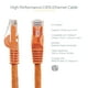 thumbnail image 2 of Cable Ethernet StarTech.com CAT6 de 35 pies, naranja, 10 Gbps, 2 of 7
