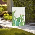thumbnail image 4 of Easygdp Cartoon Cactus Garden Flag Yard Flag Welcome Flag, Double-Sided, Weather Resistant for Outdoor Decor - 28"x40", 4 of 9
