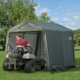 thumbnail image 2 of Garage 8 x 12 x 8 ft. Peak Standard Green, 2 of 2