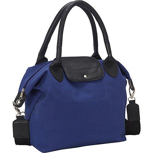 royal blue leather bag