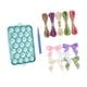thumbnail image 4 of Kit para hacer jabón de uva casero, molde de silicona 3D para hacer velas, kit completo para manualidades hechas a mano. Azul, 4 of 8