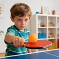 thumbnail image 5 of 50-Piece Orange Ping Pong Balls, High Elasticity ABS Table Tennis Balls for Training & Competition Indoor & Outdoor Use (40mm Standard Size), 5 of 6