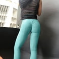 thumbnail image 6 of Bigersell Women's Shaping Straight Yoga Pants Yoga Full Length Pants Womens Stretch Yoga Leggings Fitness Running Gym Sports Full Length Active Pants Ladies Ease into Comfort Yoga Pants, 6 of 9