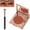 Orange, variant on Colored Clay Cc Undereye Corrector, Under Eye Concealer, Concealer For Older Women, For Covering Dark Circles And Facial Blemishes, With Brush (Light-Medium Peach)