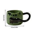 thumbnail image 3 of Vacemry Under $5 Cat Themed Coffee Mug, Ceramic Drinking Cup with Large Handle, Stackable Design for Storage, Themed Beverage Container for Hot Cold Drinks, 3 of 6