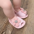 thumbnail image 2 of Elainilye Toddler Kids Baby Girls Summer Solid Color Flowers Non-slip Soft-soled Shoes Toddler Shoes for Boys 12-15 Month on Sale, 2 of 7