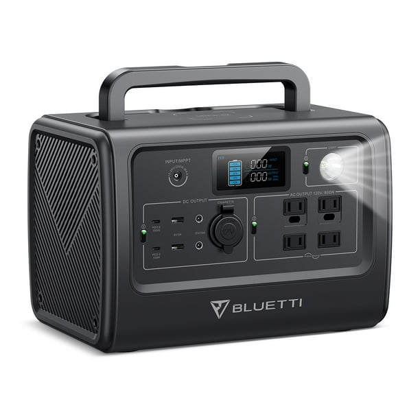 Bluetti Portable Power Station EB55, 537Wh Capacity Solar