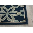 thumbnail image 4 of Nourison Caribbean Indoor/Outdoor Navy 2'3" x 7'6" Area Rug, (2x8), 4 of 7