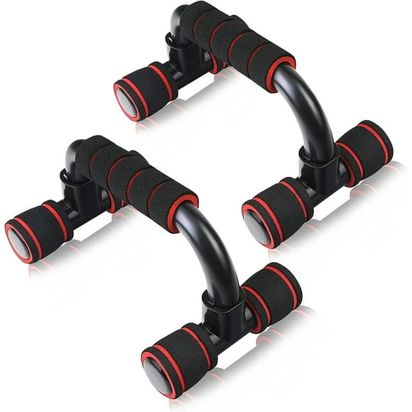 1 Pair Non-Slip Push Up Bars, Hand Grips Home Gym Exercise Training, for Strength Training Arms Shoulders Chest Back Triceps Pectorals