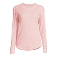thumbnail image 2 of Time and Tru Women's Long Sleeve Thermal T-Shirt, 2 of 6