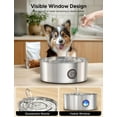 thumbnail image 4 of FWMB 8L/270oz Stainless Steel Dog Water Fountain, Great for Large Dogs and Multi-Pet Home, Quiet Pet Dispenser, Easy-to-Clean Pet Water Fountain, 4 of 8