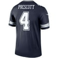 thumbnail image 3 of Men's Nike Dak Prescott Navy Dallas Cowboys Legend Player Performance Top, 3 of 3