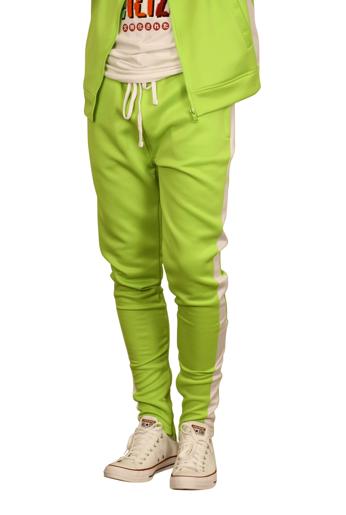 REBEL MINDS Side Stripe Track Pants 