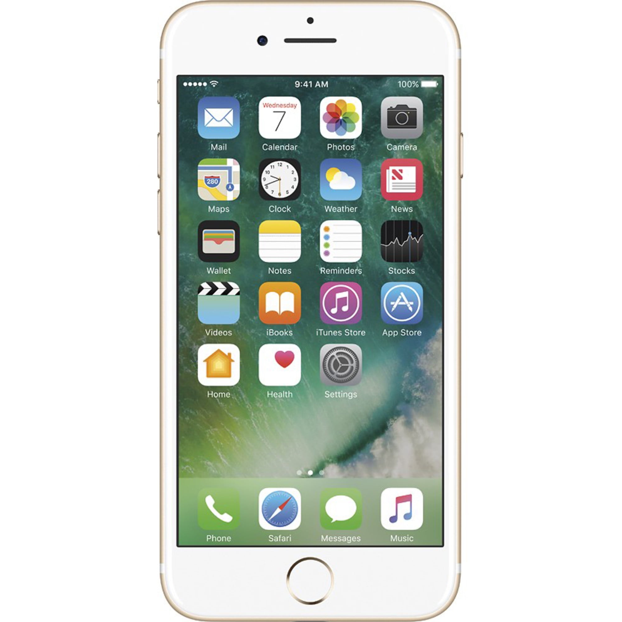 スマートフォン/携帯電話 スマートフォン本体 Apple iPhone 7 128GB GSM Unlocked - Red (Used) + Ting SIM 