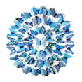 thumbnail image 1 of 200 pegatinas de mariposas para pared, calcomanías de mariposas rústicas hechas a mano. Azul, 1 of 9
