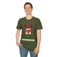 thumbnail image 4 of Reindeer Coffee, Gildan Unisex Softstyle Shirt, Brewdolph Graphic Tee S-3XL, 4 of 4