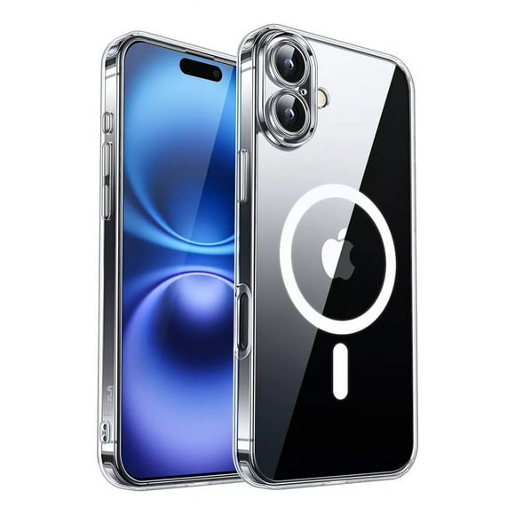 Funda Para iPhone 16 Kiosla Magnetic Tpu Protección Militar Transparente