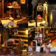 thumbnail image 2 of 1-piece Luna Magic House DIY Hut Hand-assembled Model Villa Ornaments Exquisite Decompression Gifts for Boyfriends and Girlfriends Handmade Model Crea, 2 of 3