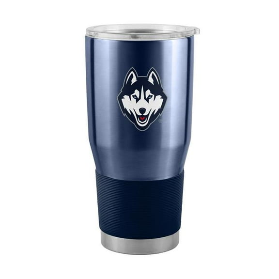Logo Brands 226-S30T-1 UCONN 30 oz Gameday Stainless Tumbler