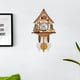 thumbnail image 4 of ¡Ofertas de liquidación de Meiiso hoy! Reloj de pared de cuco, reloj de pared retro, despertador, reloj de madera, 26 x 14 x 6 cm. 1 reloj de pared de cuco., 4 of 8