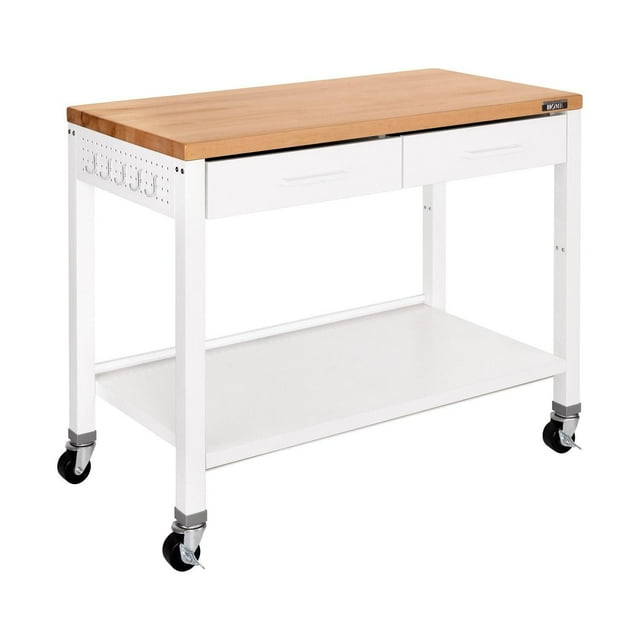 Table de travail Seville Classics, îlot central, 48" x 24" x 36"