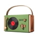thumbnail image 2 of Altavoz Bluetooth, audio Bluetooth, estéreo retro Bluetooth, portátil, para exteriores, hogar, estéreo clásico, portátil, enchufable, disco U, audio estéreo Bluetooth, 2 of 9