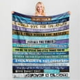 thumbnail image 1 of LHSHID Be Strong & Courageous Throw Blanket Scripture Blanket with Healing Caring Faith Prayer Religious Gifts for Women Christian Bible Verse Throw Blanket 50x60in, 1 of 6