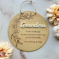 thumbnail image 4 of Mother's Day Gift, Personalized Mom Gift, Gift for Mom, Gift for Grandma, Mom wooden plaque, customizable Mother's Day first name, Mom gift, 4 of 7