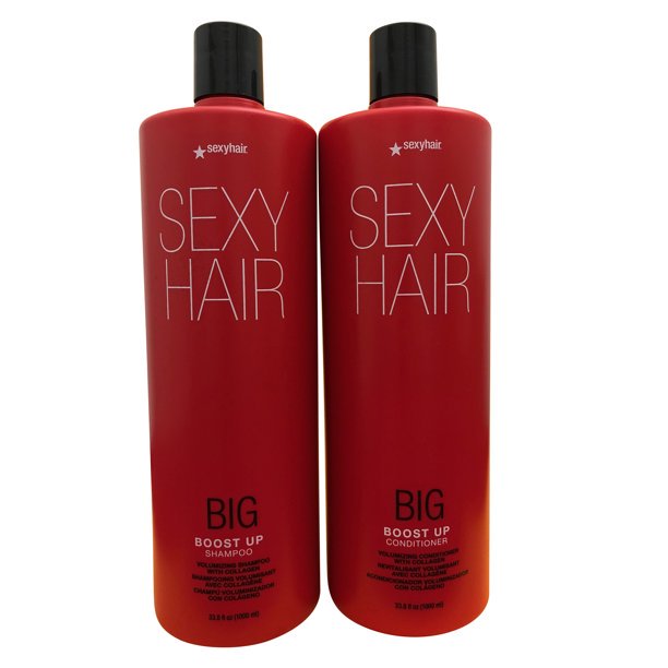 Sexy Hair Big Boost Up Volumizing Shampoo & Conditioner Set 33.8 OZ Each