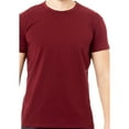 thumbnail image 4 of X RAY JEANS Mens Basic Crewneck Short Sleeve T-Shirt, Cranberry, L, 4 of 5