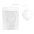 thumbnail image 3 of Halloween Decorative Light, Halloween Skull Light 3D Wide Use Laser Engraving Suction Cup Fantastic Decoration 97% Light Transmission For Holiday ANGGREK AC7102, 3 of 8