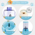 thumbnail image 4 of Automatic Feeder for Small and Medium-Sized Pets Automatic Feed and Watering Set 3.8l, Travel Feeder and Water Dispenser for Dogs, Cats, Pets, Animals, 4 of 7