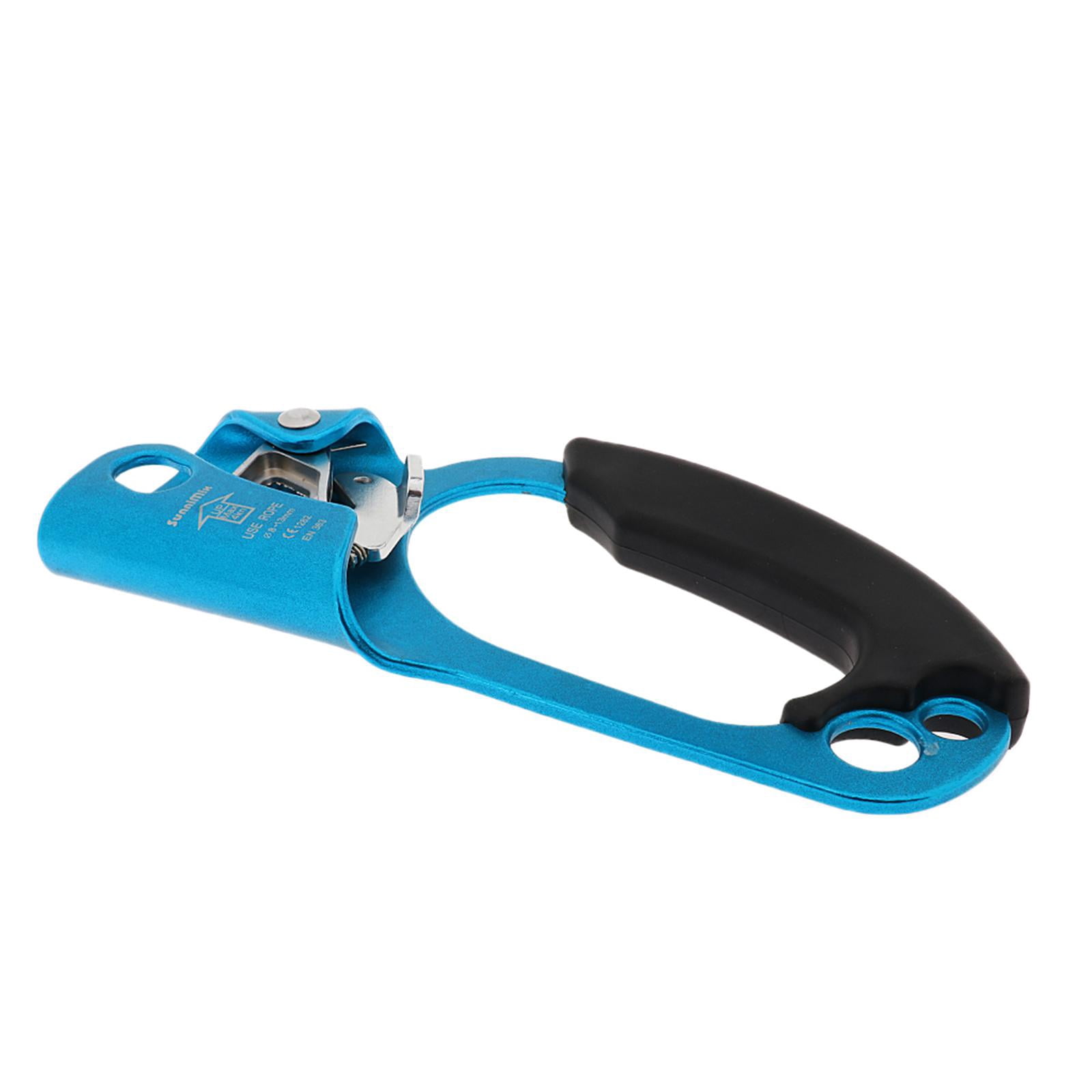 Wswqop 3x Climbing Hand Ascender Riser Equipment Steel Cam for Climber Rock Outdoor