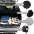 thumbnail image 6 of Bulopur Vintage Christmas Bow Car Trunk Mat 29" x 39", Bow Cargo Liner, Waterproof Non-Slip Rear Cargo Mat for Winter Xmas Driving, 6 of 7