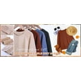 thumbnail image 4 of Ronuti Crewneck Sweatshirt Long Sleeve Sweater Winter Sweaters Loose Fit, 4 of 8