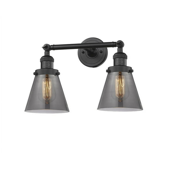 2 Light Vintage Dimmable Led Bathroom Fixture