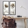 thumbnail image 3 of Stupell Industries Natural Modern Blooms Botanical & Floral Photography Black Framed Art Print Wall Art, 13 x 30, Set of 2, 3 of 10