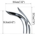 thumbnail image 4 of Grifo monomando para baño, lavabo, orificio único, negro, 4 of 5